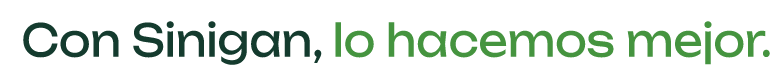 Con Sinigan, lo hacemos mejor